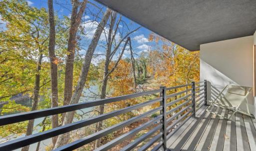 Private outdoor space accessible from both bedrooms on the upper level!