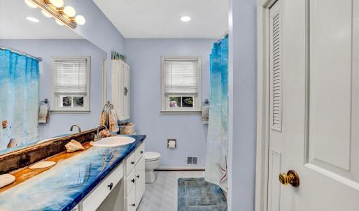 Custom - one of a kind - beautiful - ocean theme vanity