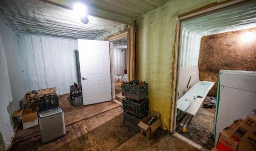 Some of the "cave"/root cellar/storage space