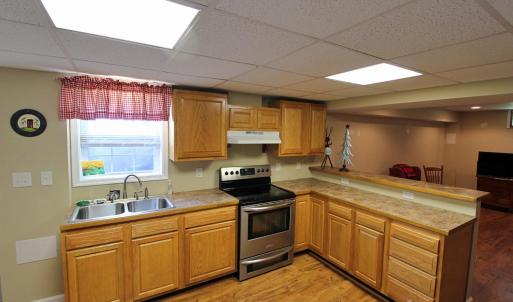 basement kitchen