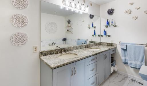 Primary Bathroom Double Vanity