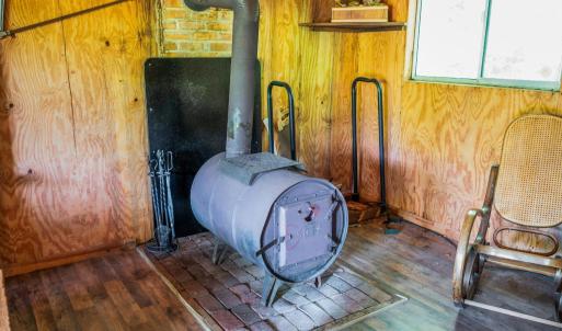 Woodstove in Cabin