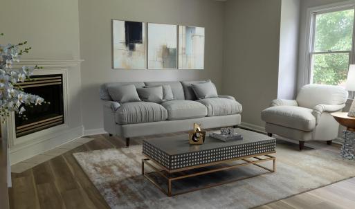 Living room with Propane Fireplace