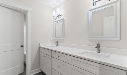 Second Full Bath Double Sinks