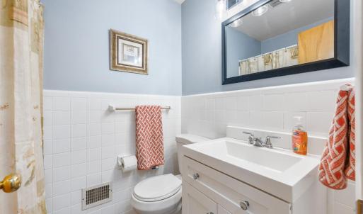 Main level bathroom