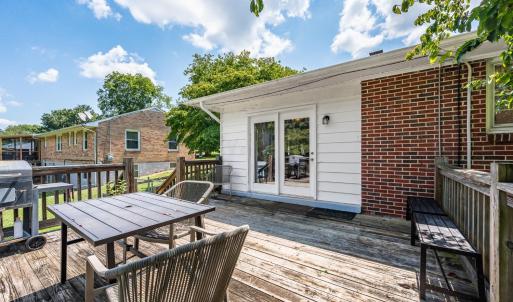 Back deck