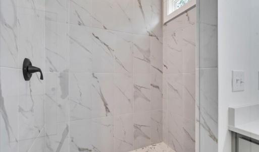 Primary Walk-In Tiled Shower