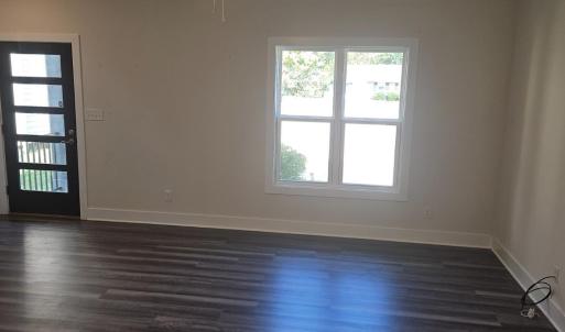 View of living room from kitchen