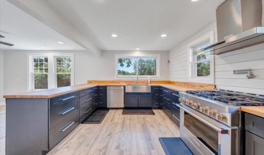 Updated Gourmet Kitchen