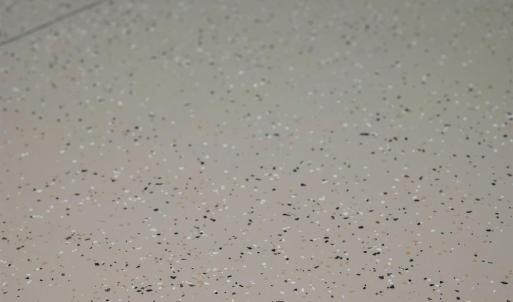 Epoxy flaked garage floor covering