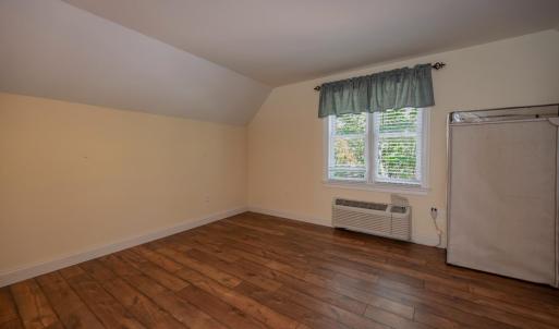 Finished area above garage