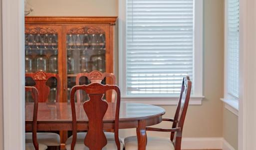 Formal dining room, enginerred hardwood floors
