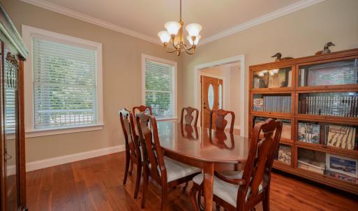 Formal dining room
