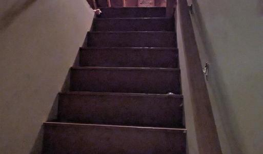 Stairs to walk up attic