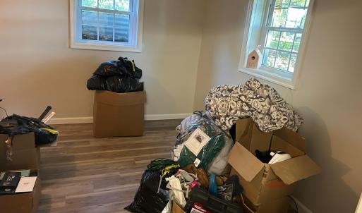 Bonus room with window on lower level.