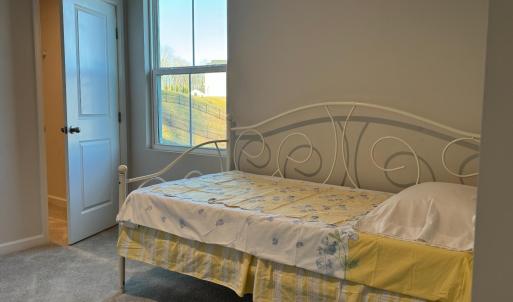 Bedroom 4 on the back left of the house