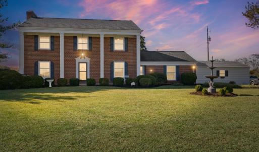 Front of House at Dusk