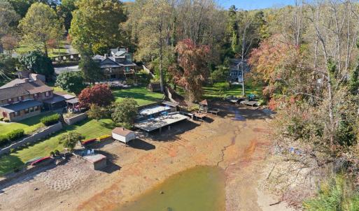 SKY VIEW OF TIMBERLAKE COVE (10-25 currently the water level has been drained down to allow for Dock Building & Dock Renovations)