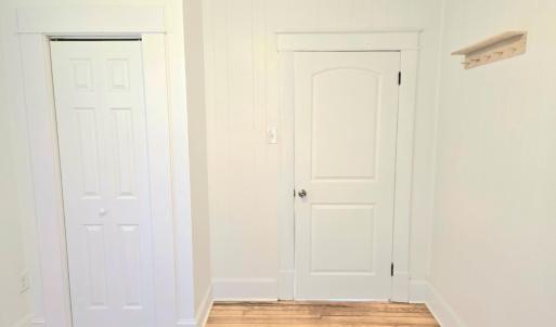 BRsf 2 Closet and door to the living room