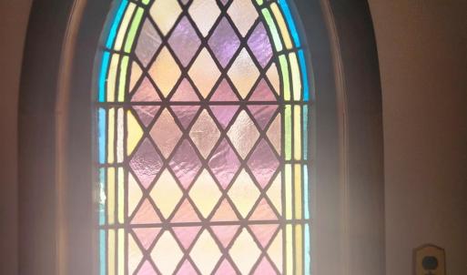 stained glass window