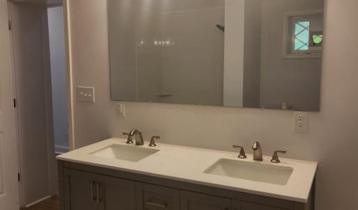 Dual vanity in Basement