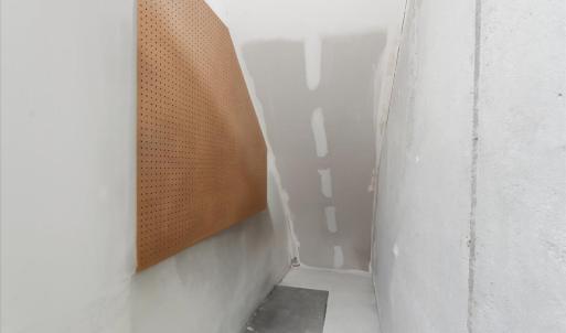 Closet is locked.  Located in Basement, under the stairs.