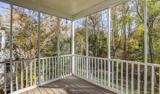 Beautiful views from screen porch