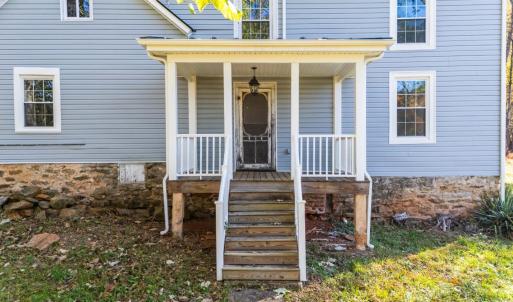 Front covered porch