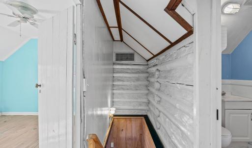 Stairway to upper level