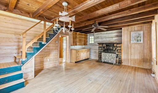 Stairway to upper level from Living Room