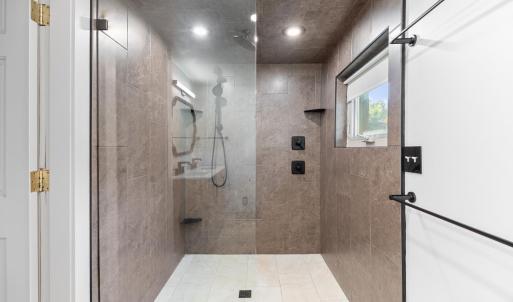 MAIN FLOOR BATH - WALK IN SHOWER