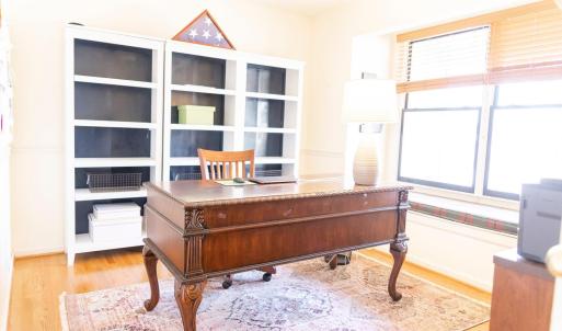 office on the main level