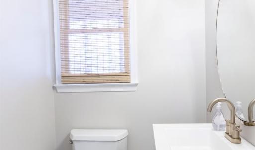 half bath on main level