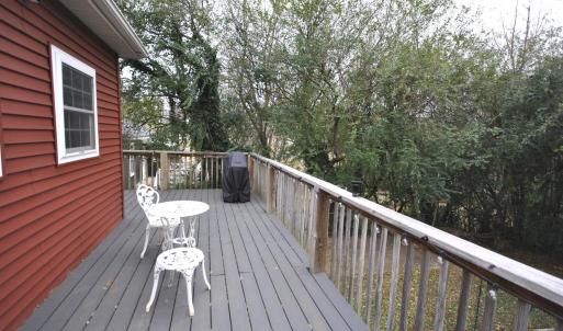 Back deck with Trex Decking