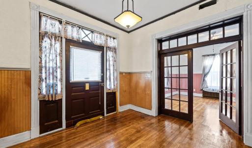 Door to the Living Room off the foyer