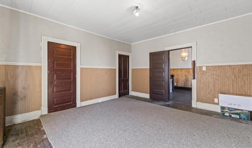 Bedroom 1 looking into the foyer