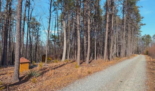 Continue down the road and turn left then right for community lake access