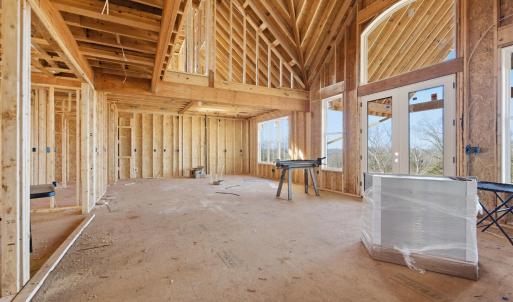 Spacious living area.