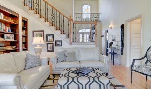 2 Story Great Room!! Gorgeous hardwood flooring.