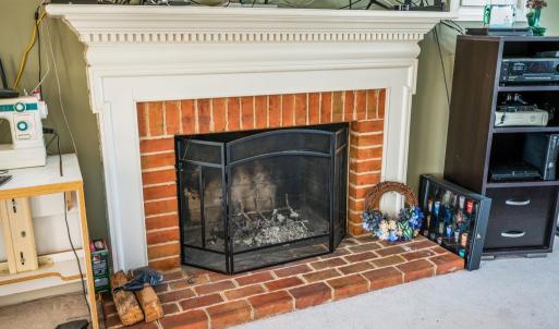 Wood Burning Fireplace