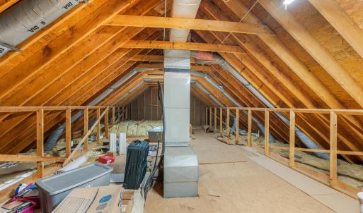 Large Walk up Attic for Storage