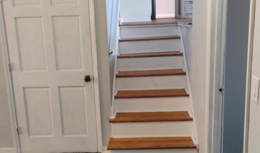 BACK STEPS TO KITCHEN