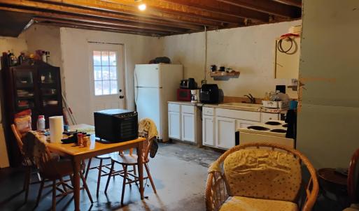 KITCHEN AREA IN BASEMENT