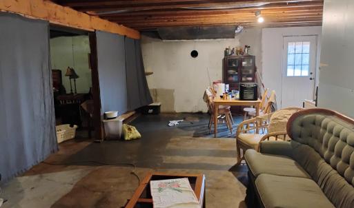 LIVING AREA IN BASEMENT