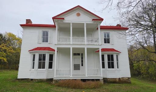 A.I. generated picture of what the house could look like restored.