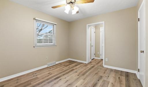 Office area leads to the Primary Bedroom Suite