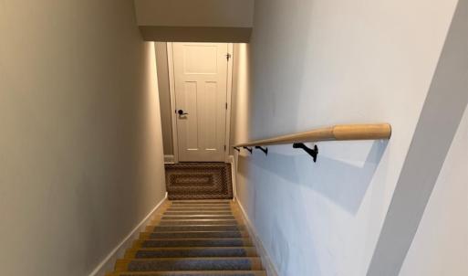 Stairs to lower level