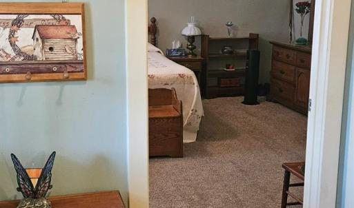Entrance Foyer to primary bedroom