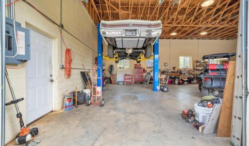 Car lift is included