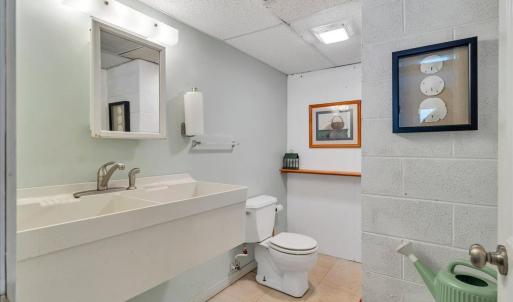 Lower level full bath